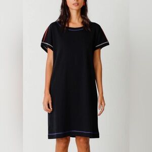 SKFK HANI-GOTS DRESS Size 6 Black W/ Colorful Stitching